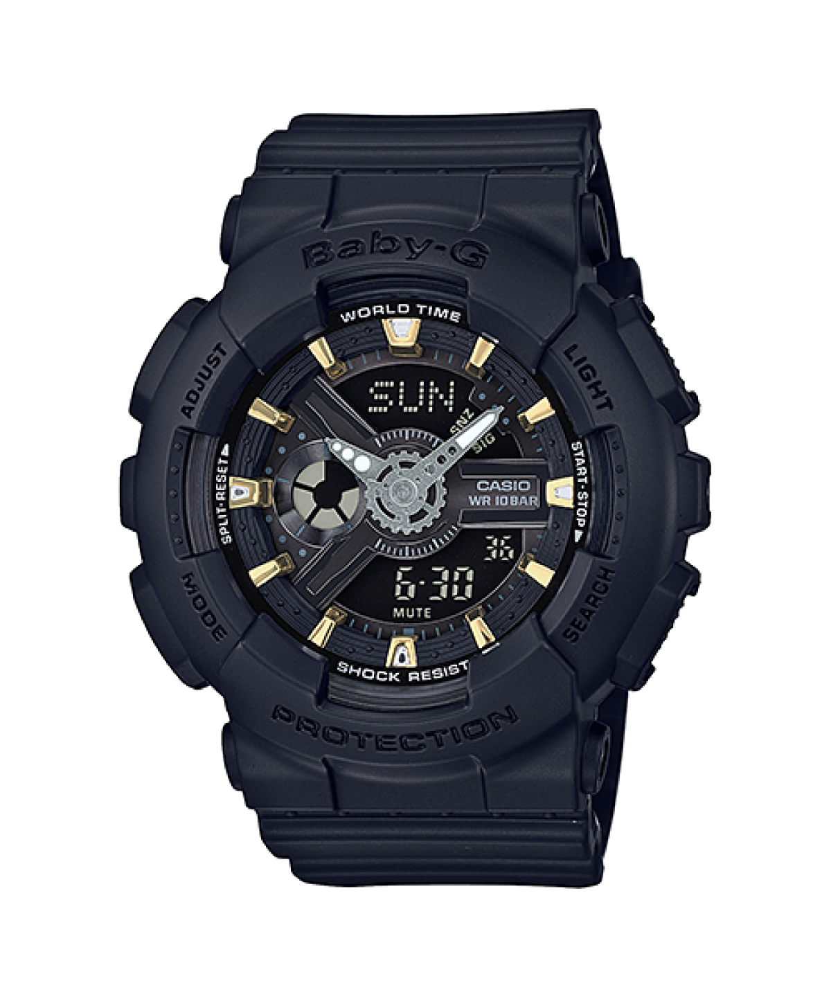 BABY-G BA-110GA-1A 시계 블랙 #1