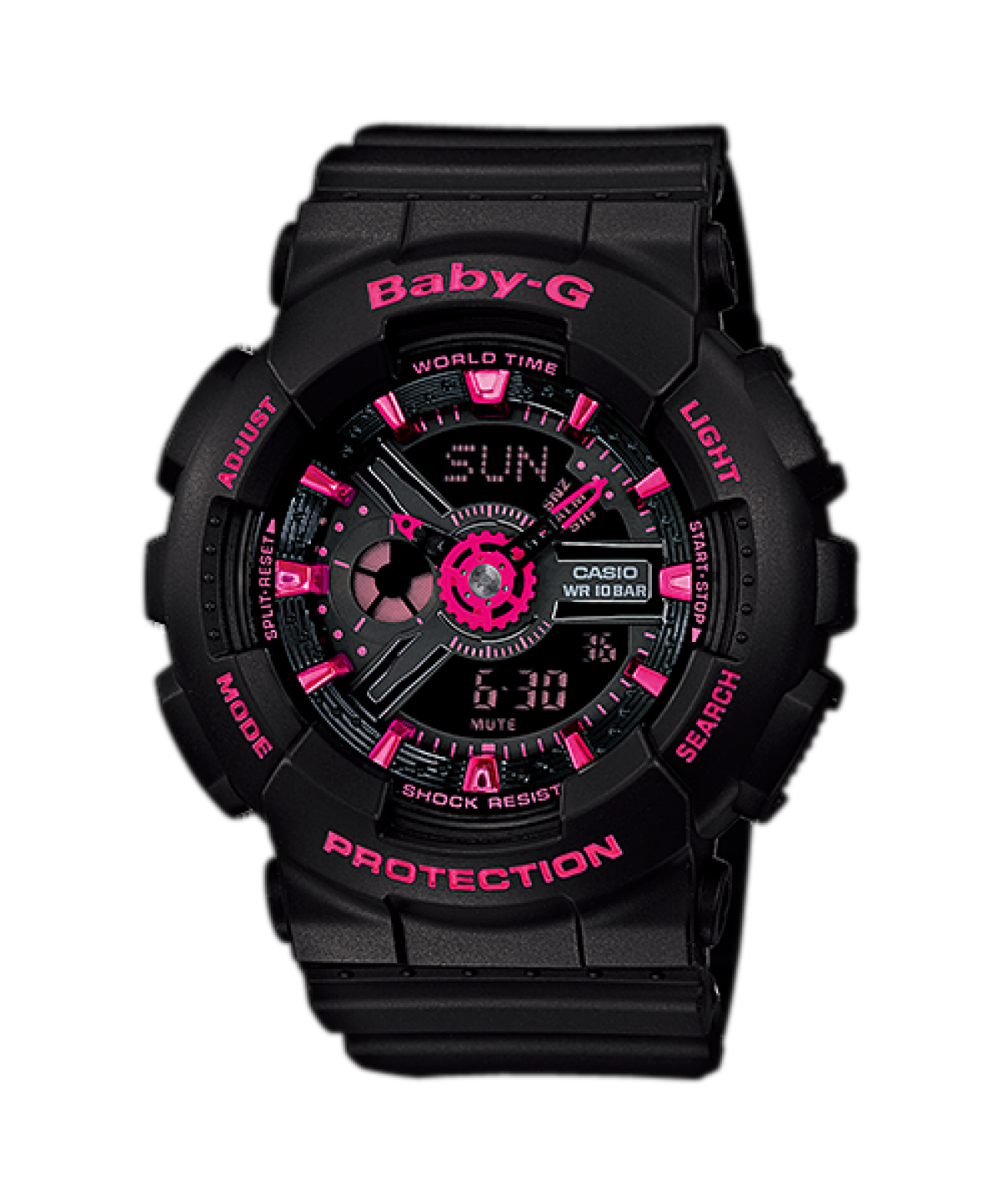 BABY-G BA-111-1A 시계 블랙 #1