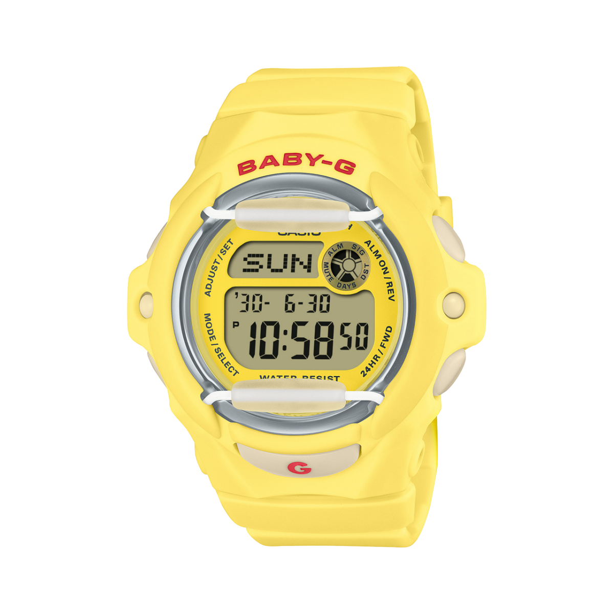 BABY-G BG-169CH-9 시계 실버 #1