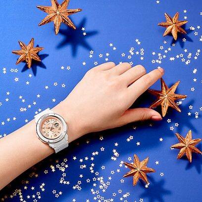 BABY-G BGA-150ST-7A 시계 화이트 #3