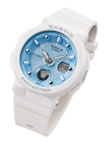BABY-G BGA-250-7A1 시계 화이트 #6