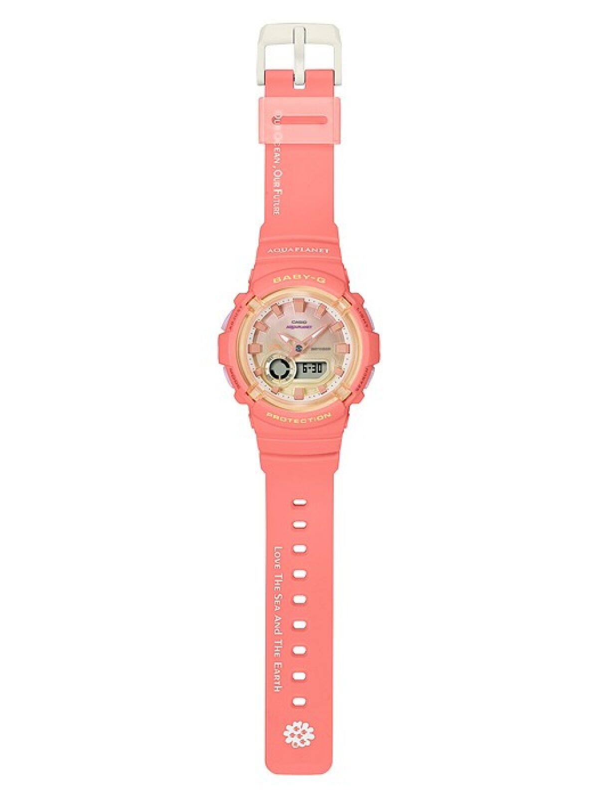 BABY-G BGA-280AQ-4A 시계 오렌지 #3