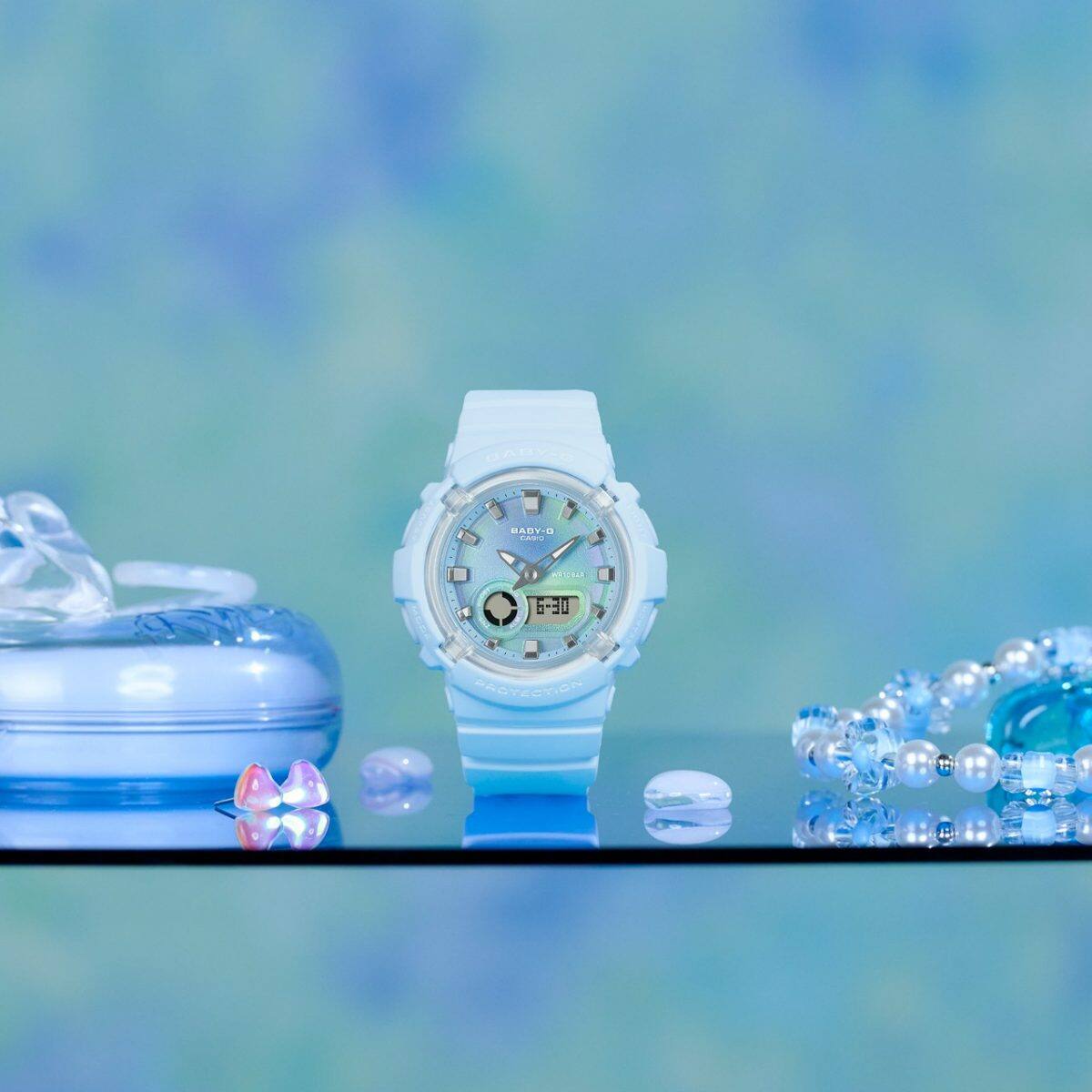 BABY-G BGA-280TD-2A 시계 블루, 라이트 블루 #5
