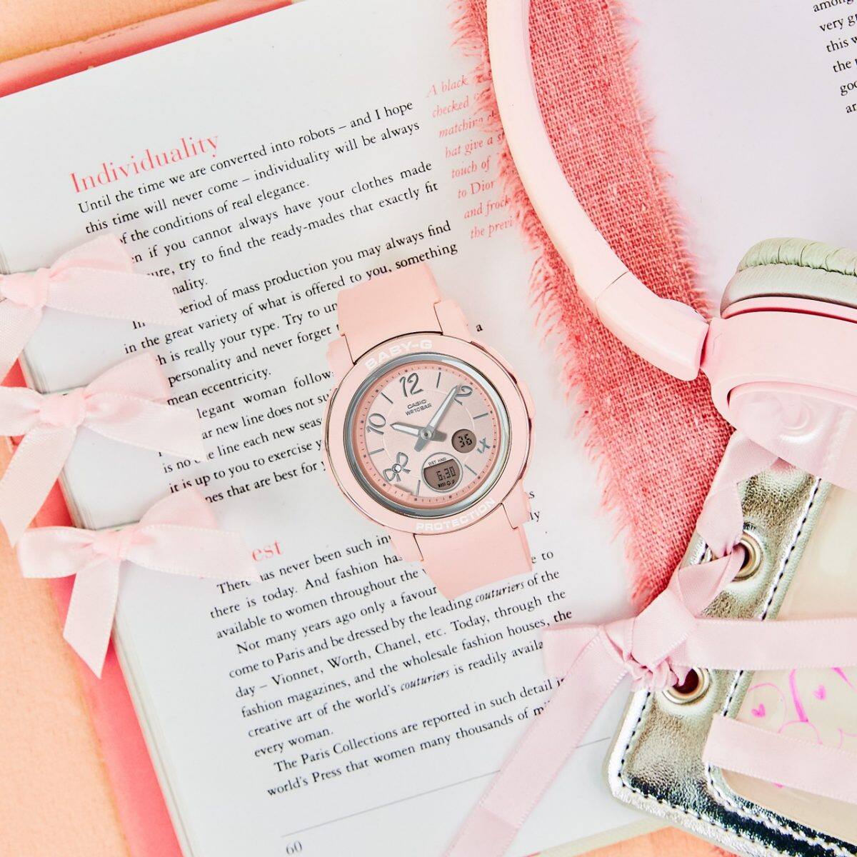 BABY-G BGA-290RA-4A 시계 핑크 #5