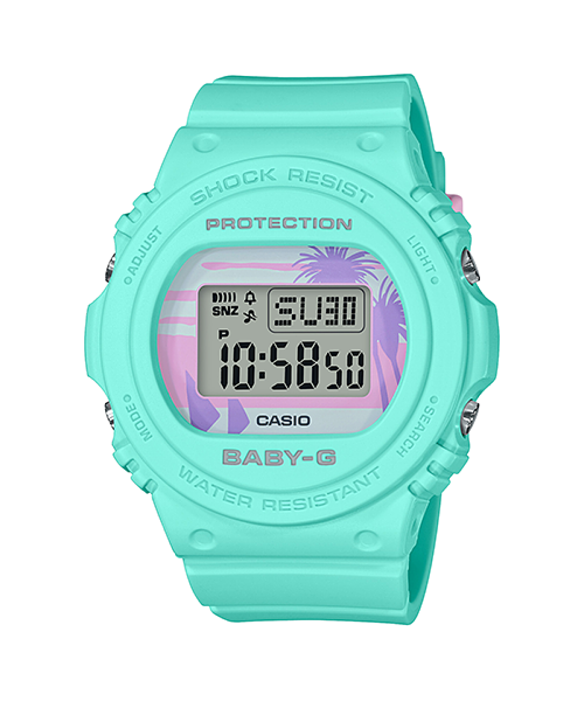 BABY-G BGD-570BC-3 시계 그린 #1