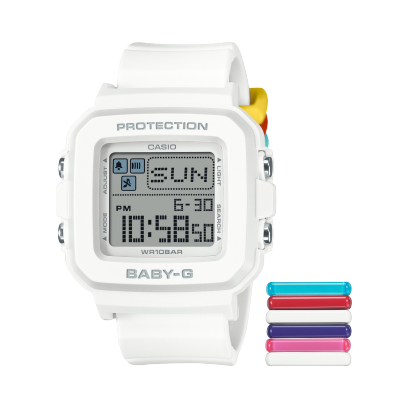 BABY-G BGD-10L-7 시계 화이트 #1