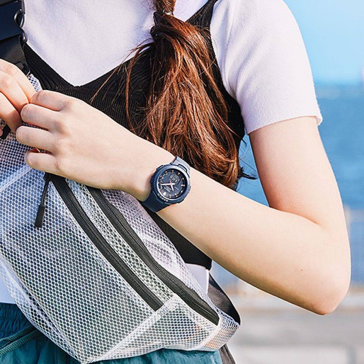 BABY-G BSA-B100-2A 시계 블루, 라이트 블루 #8