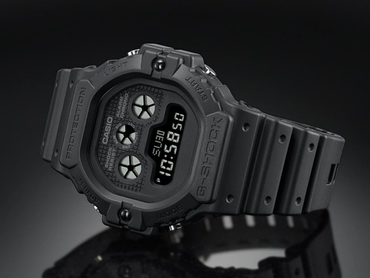 G-SHOCK DW-5900BB-1 시계 블랙 #3