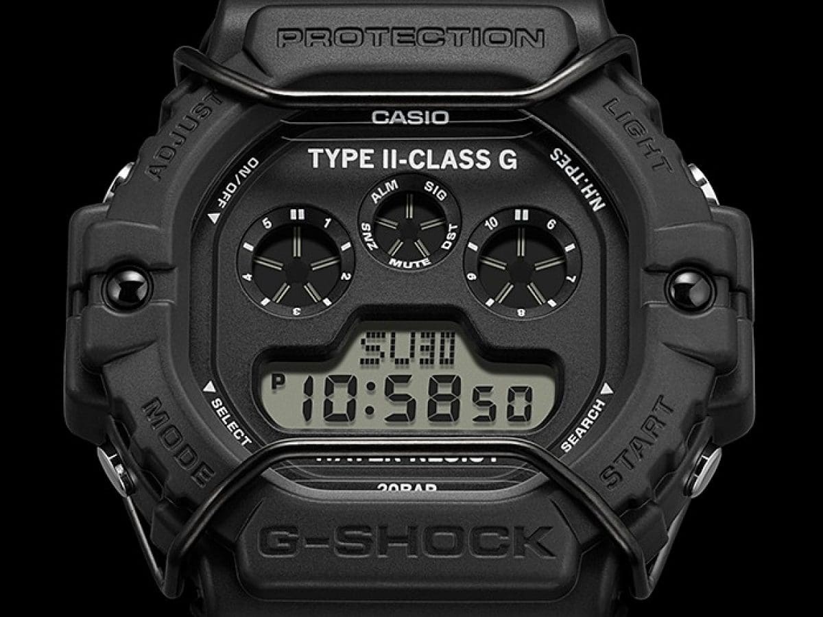 G-SHOCK DW-5900NH-1 시계 블랙 #5