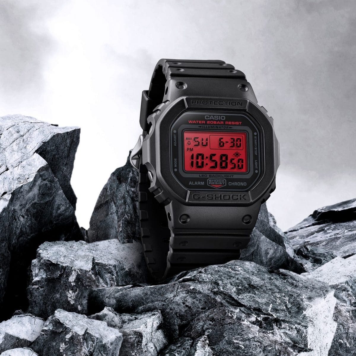G-SHOCK DW-5600BBR-1 시계 블랙 #2