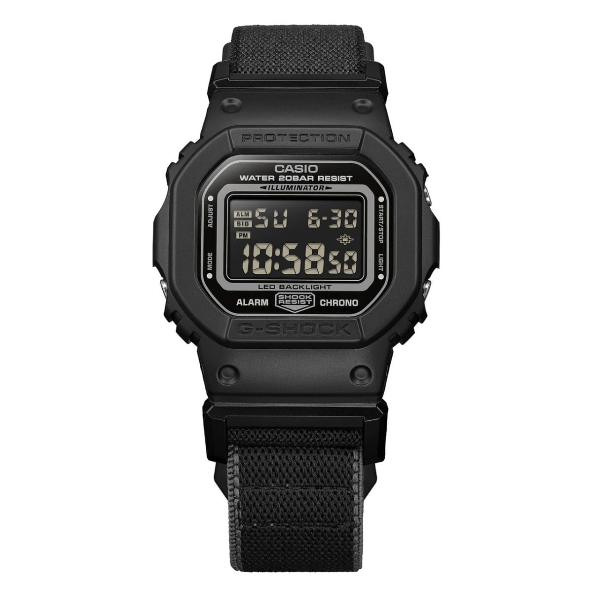 G-SHOCK DW-5600MNC-1 시계 블랙 #10