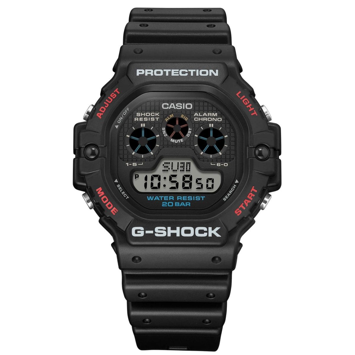 G-SHOCK DW-5900U-1 시계 블랙 #7