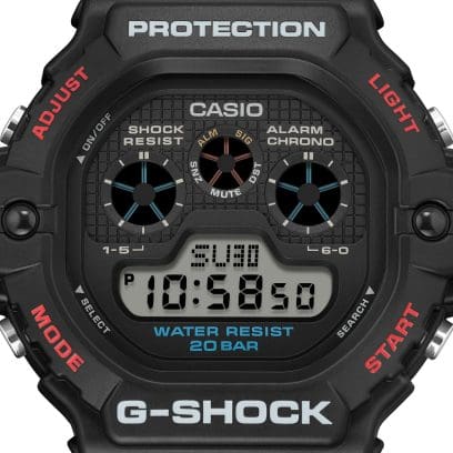 G-SHOCK DW-5900U-1 시계 블랙 #3