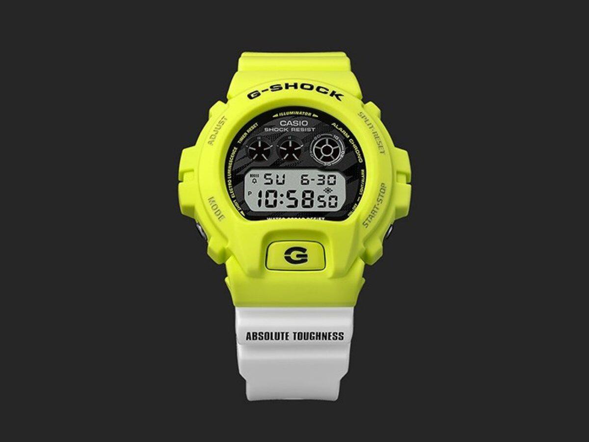 G-SHOCK DW-6900TGA-9 시계 옐로우 #3