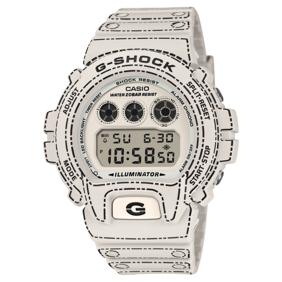 G-SHOCK DW-6900RGM-5 시계 브라운 #1