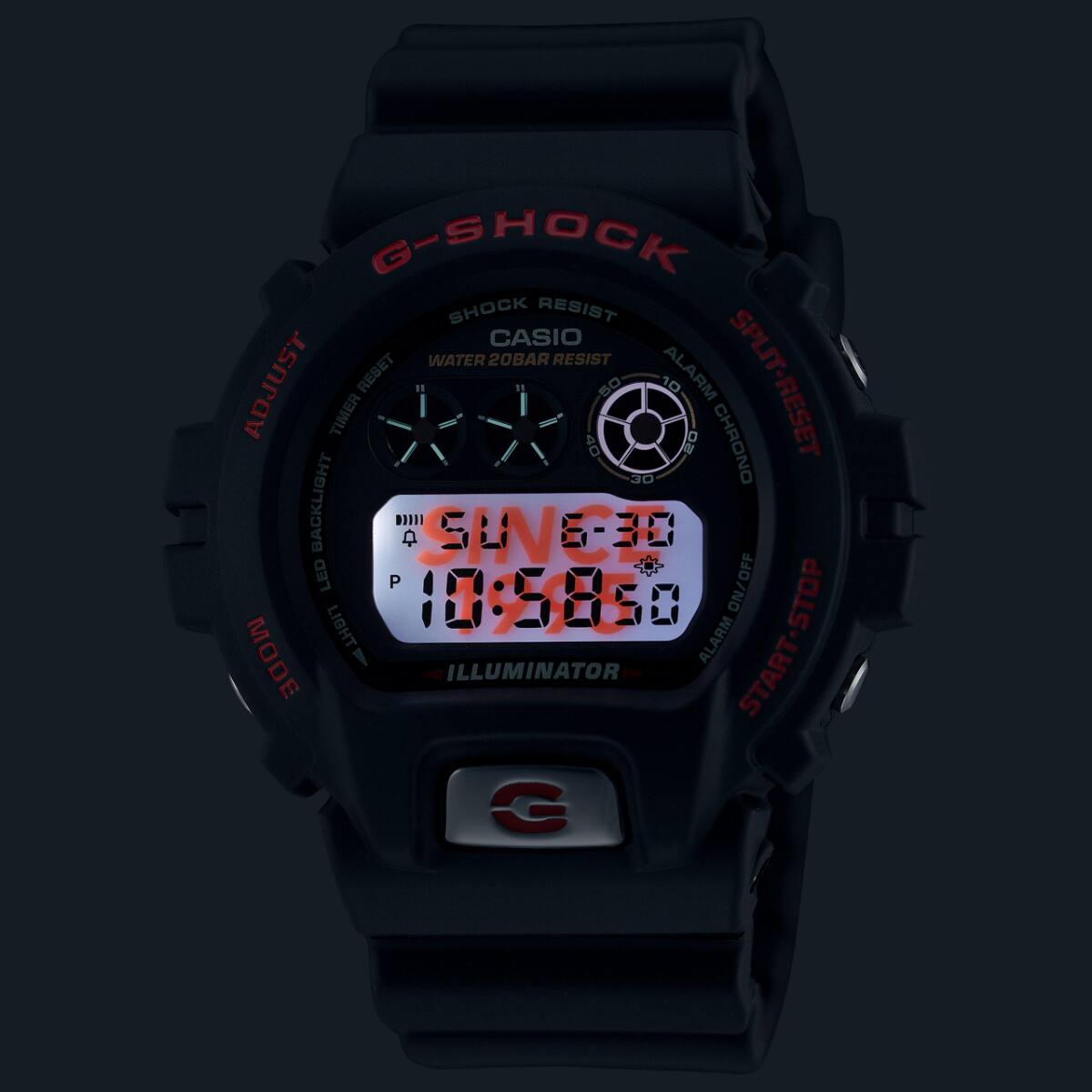 DW-6900TR-1의 30주년 특별 LCD 디자인 #5
