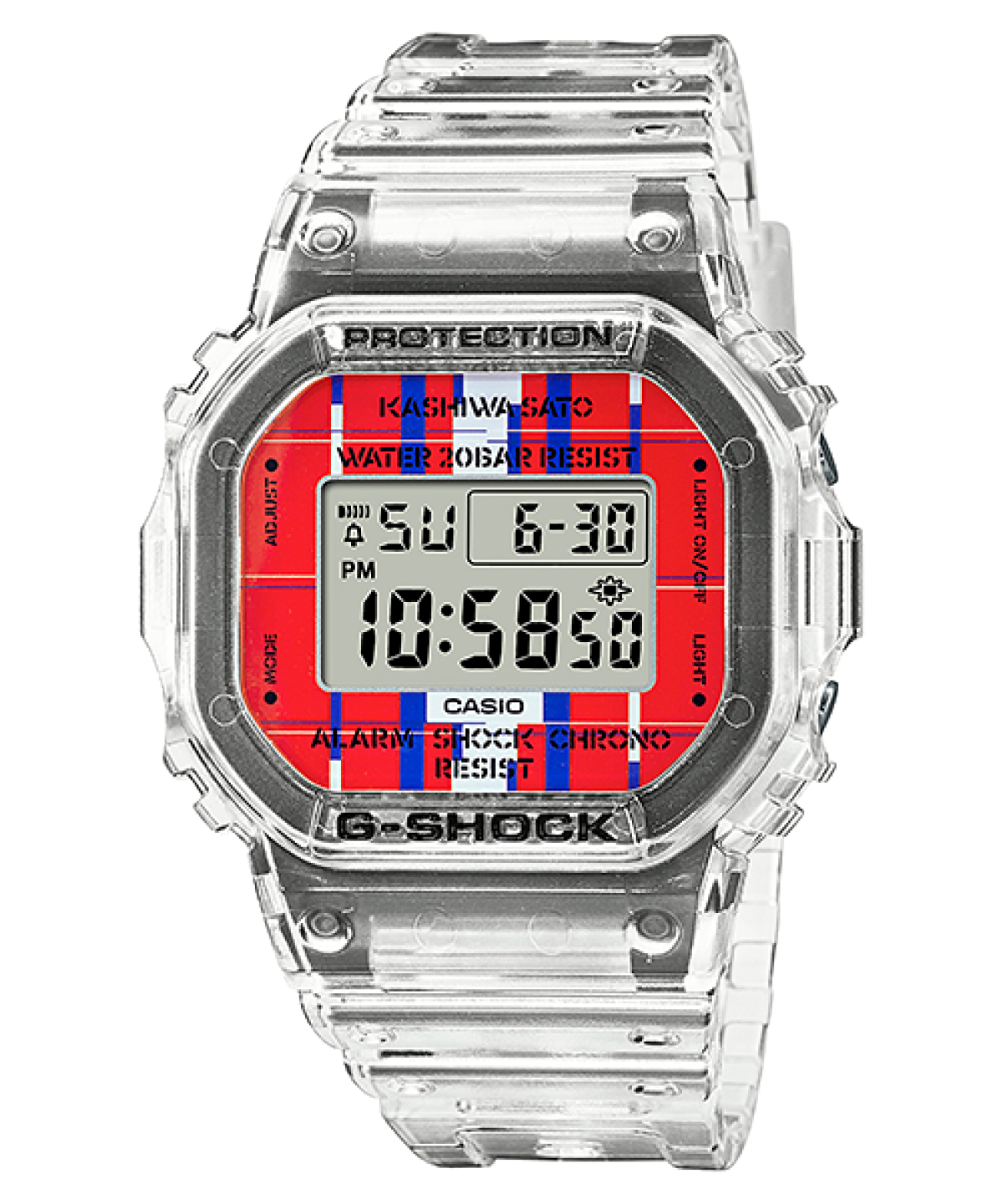 G-SHOCK DWE-5600KS-7 시계 투명색 #1