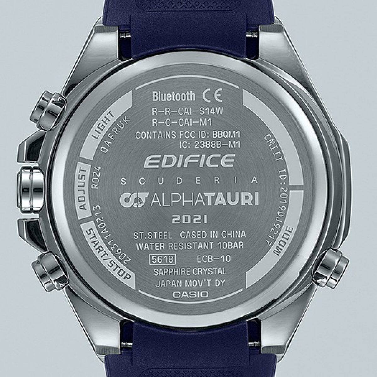 EDIFICE ECB-10AT-1A 시계 블랙 #4