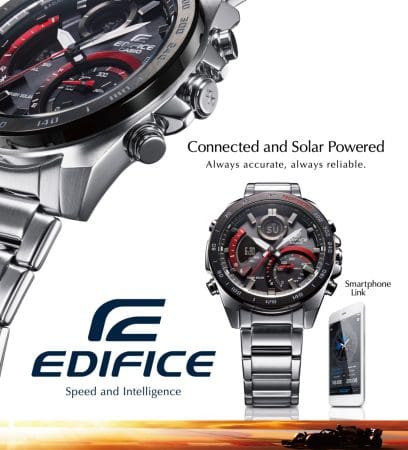 EDIFICE ECB-900DB-1A 시계 블랙 #3