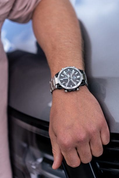 EDIFICE ECB-2000D-1A 시계 실버 #6