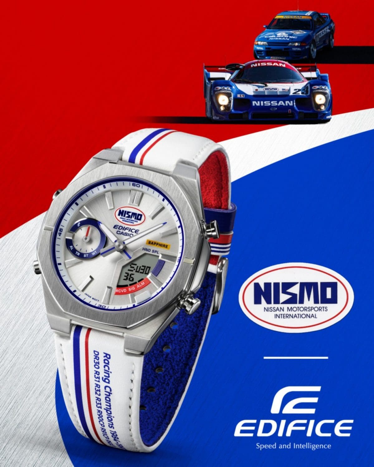 EDIFICE ECB-S10NIS-7A 시계 실버 #2