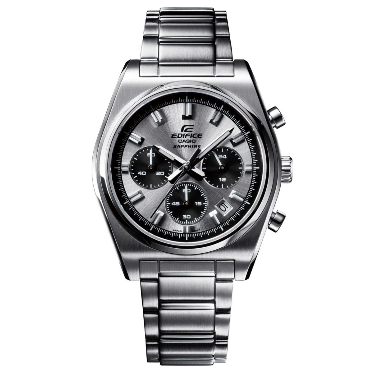 EDIFICE EFB-730D-7AV 시계 실버 #4