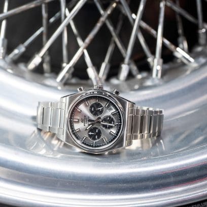 EDIFICE EFB-730D-7AV 시계 실버 #9