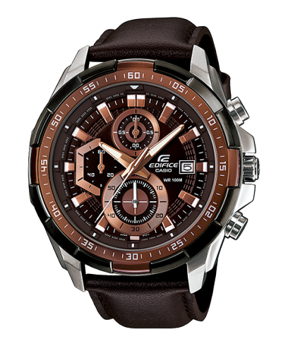 EDIFICE EFR-539L-5AV 시계 브라운 #1