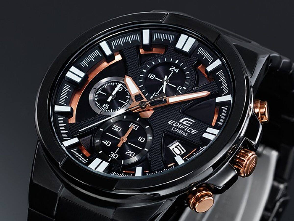 EDIFICE EFR-544BK-1A9V 시계 블랙 #3