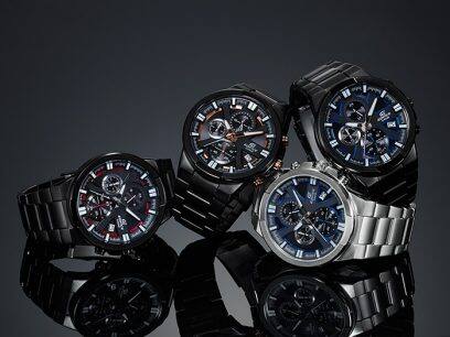 EDIFICE EFR-544BK-1A9V 시계 블랙 #5