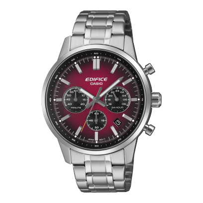 EDIFICE EFR-575D-4A 시계 실버 #1