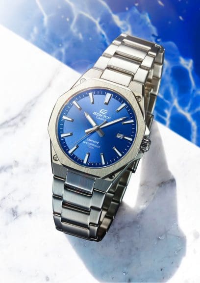 EDIFICE EFR-S108D-2AV 시계 실버 #6