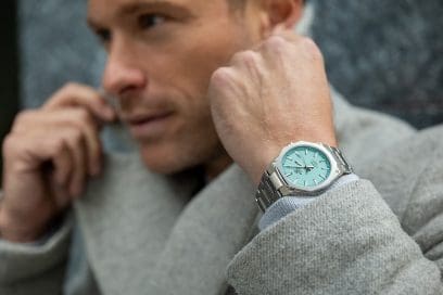 EDIFICE EFR-S108D-2BV 시계 실버 #9