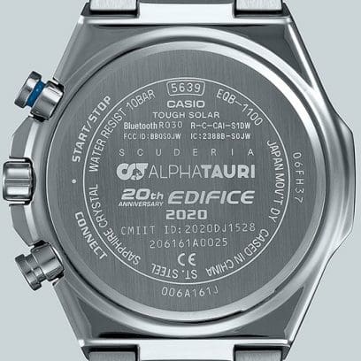 EDIFICE EQB-1100AT-2A 시계 블랙 #3