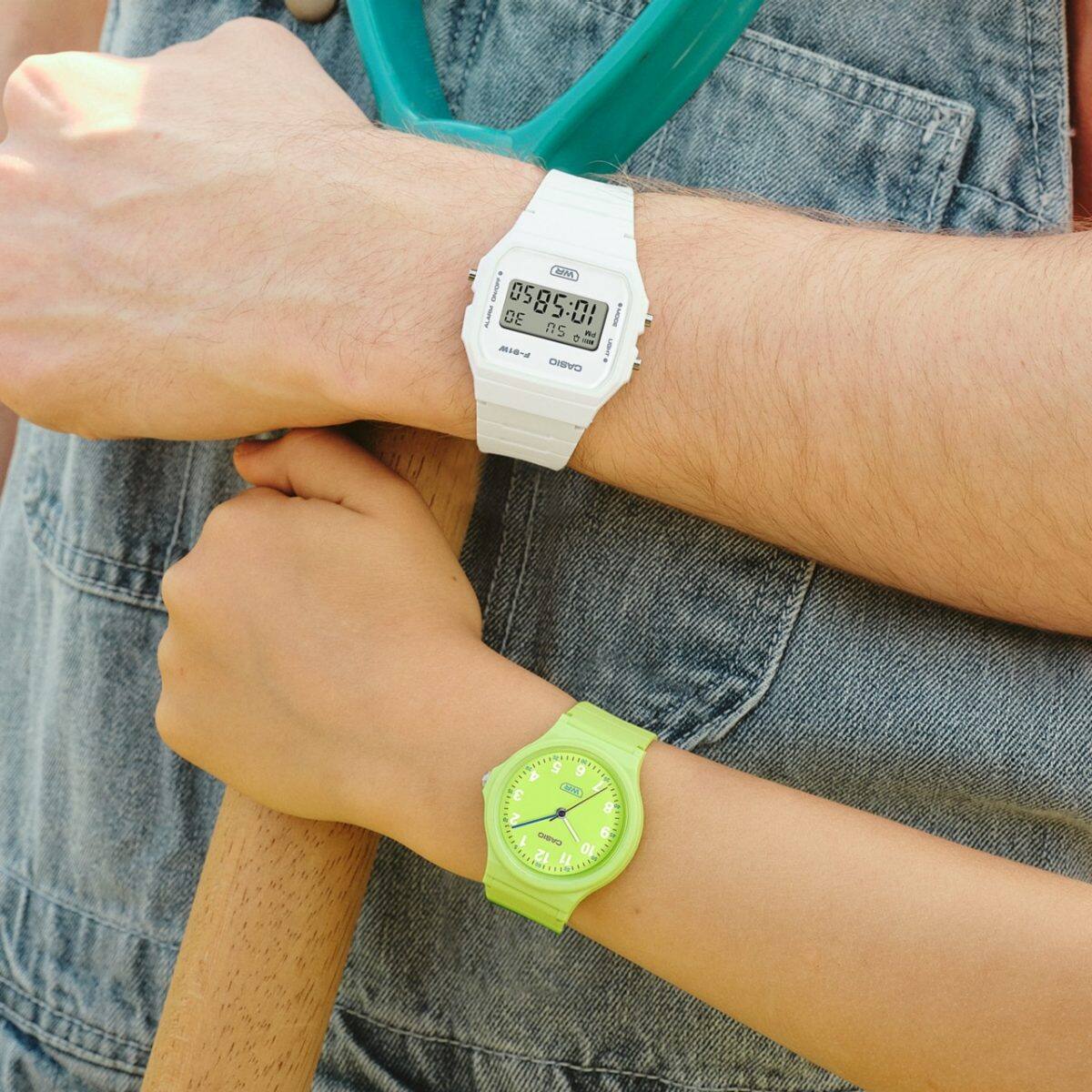 왼쪽부터:  F-91WB-7A, LQ-24B-3B #5