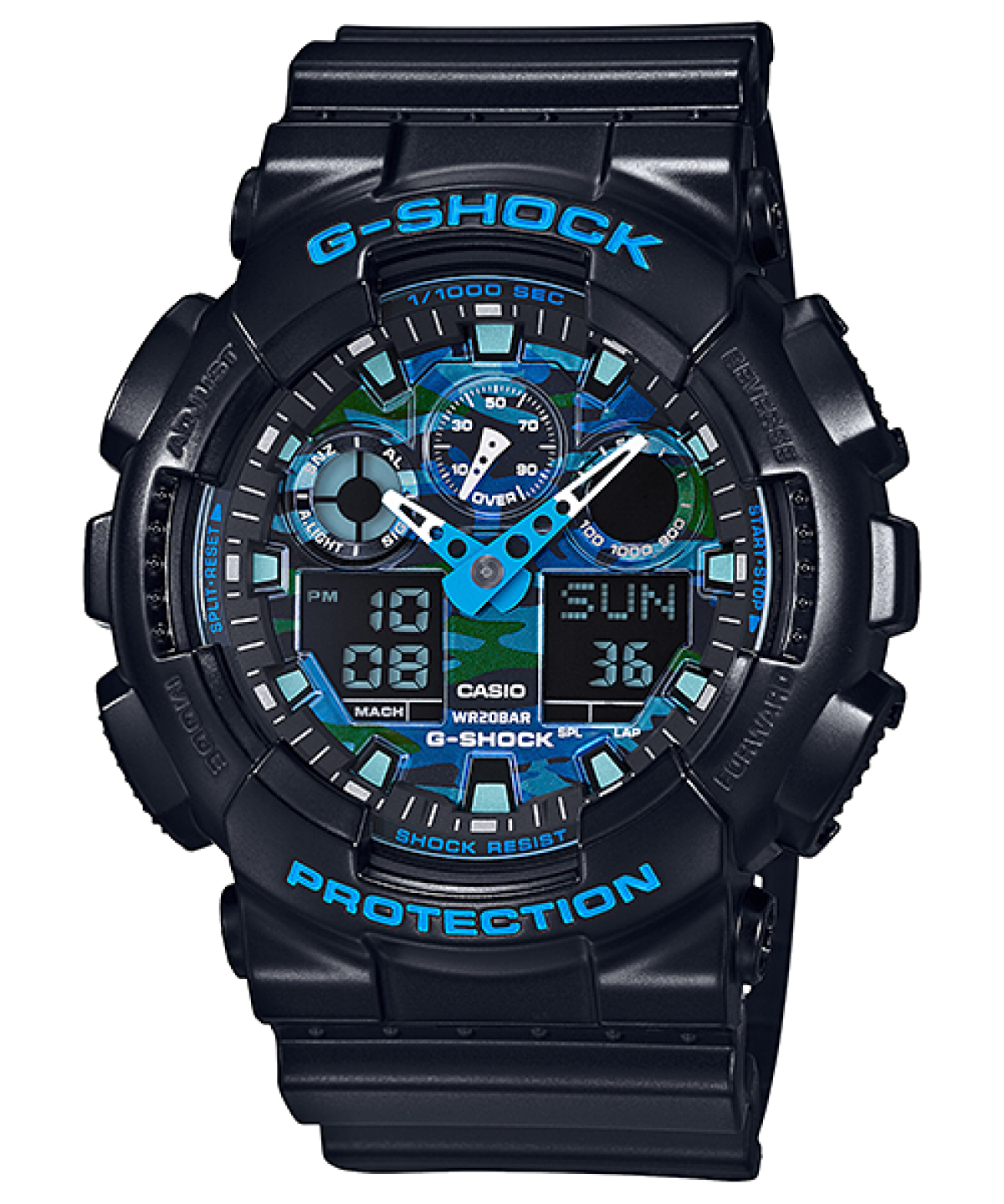 G-SHOCK GA-100CB-1A 시계 블랙 #1