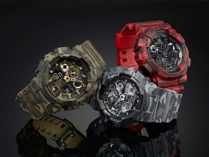G-SHOCK GA-100CM-4A 시계 레드 #4