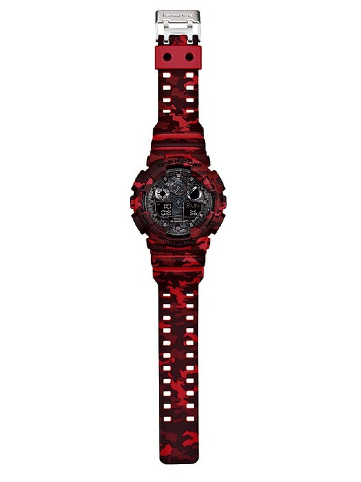 G-SHOCK GA-100CM-4A 시계 레드 #6