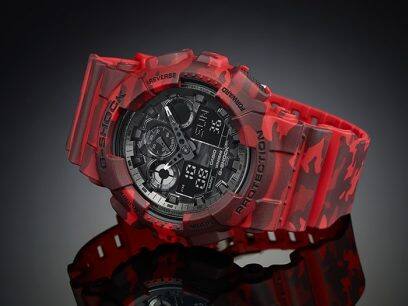 G-SHOCK GA-100CM-4A 시계 레드 #7
