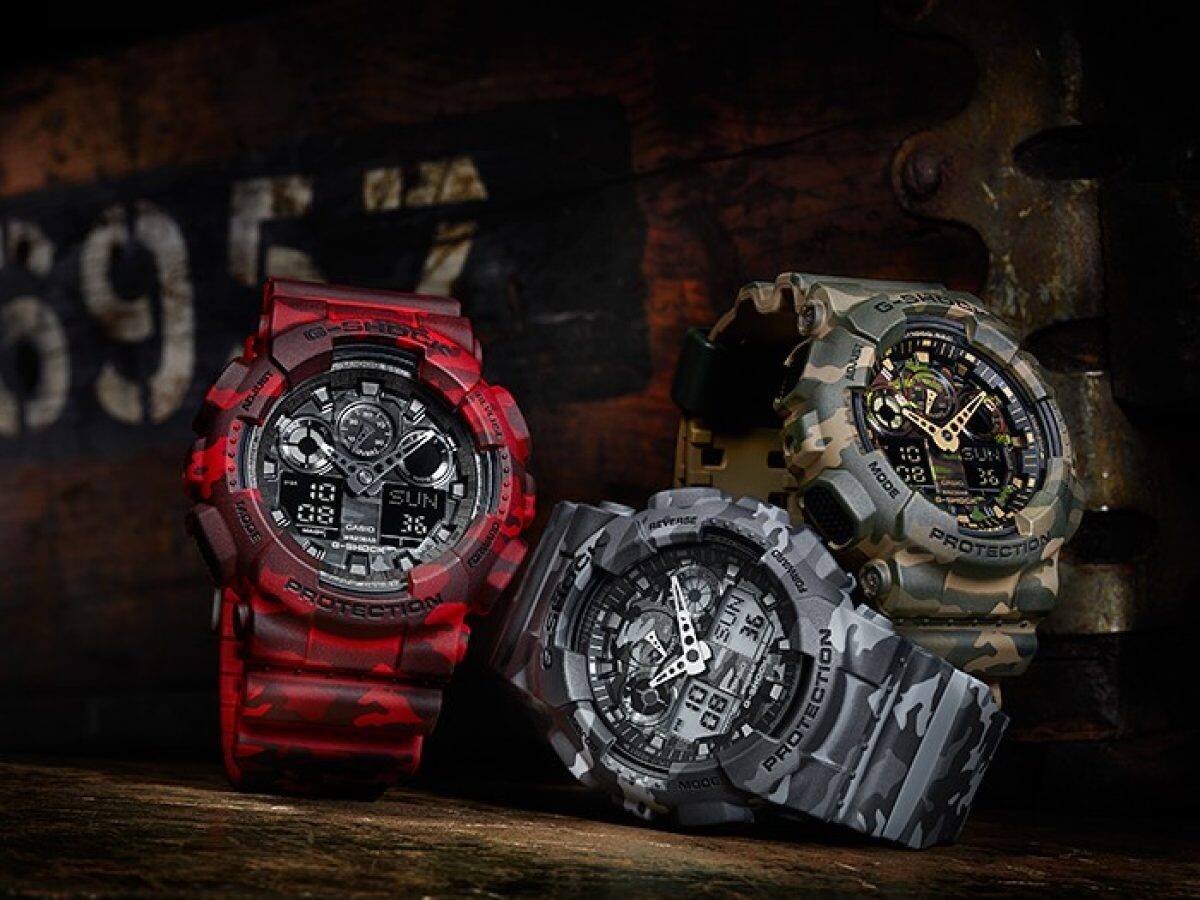 G-SHOCK GA-100CM-5A 시계 브라운 #7