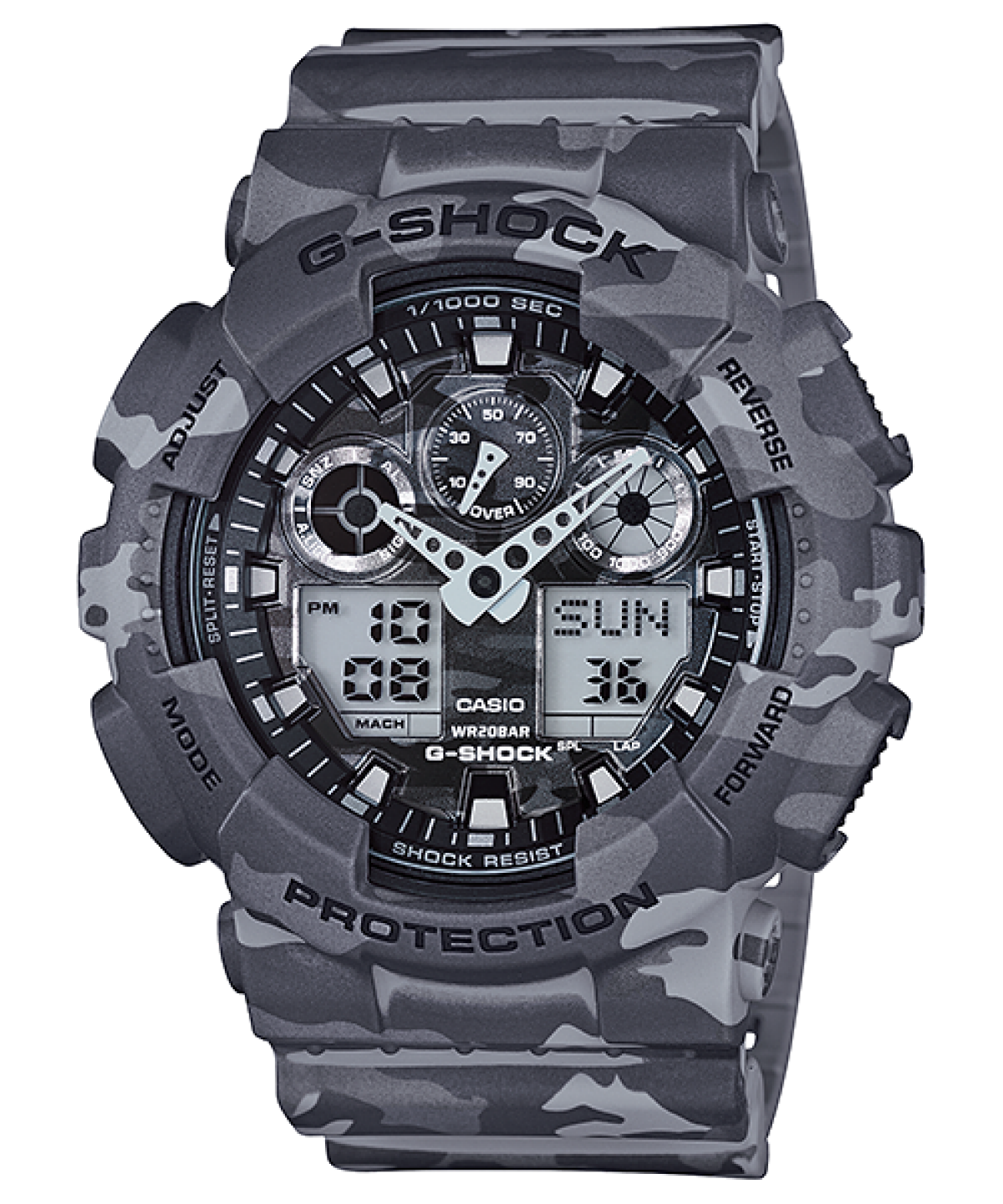 G-SHOCK GA-100CM-8A 시계 그레이 #1