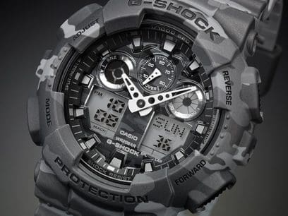 G-SHOCK GA-100CM-8A 시계 그레이 #4