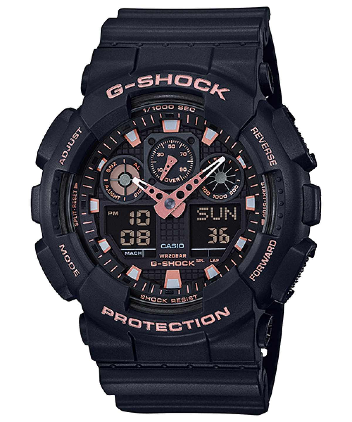G-SHOCK GA-100GBX-1A4 시계 블랙 #1