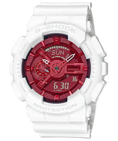 G-SHOCK GA-110DBR-7A 시계 화이트 #1