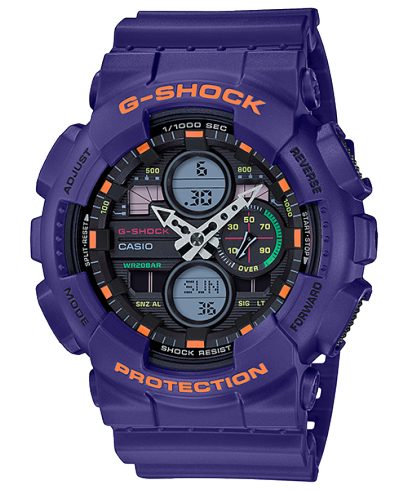 G-SHOCK GA-140-6A 시계 퍼플 #1
