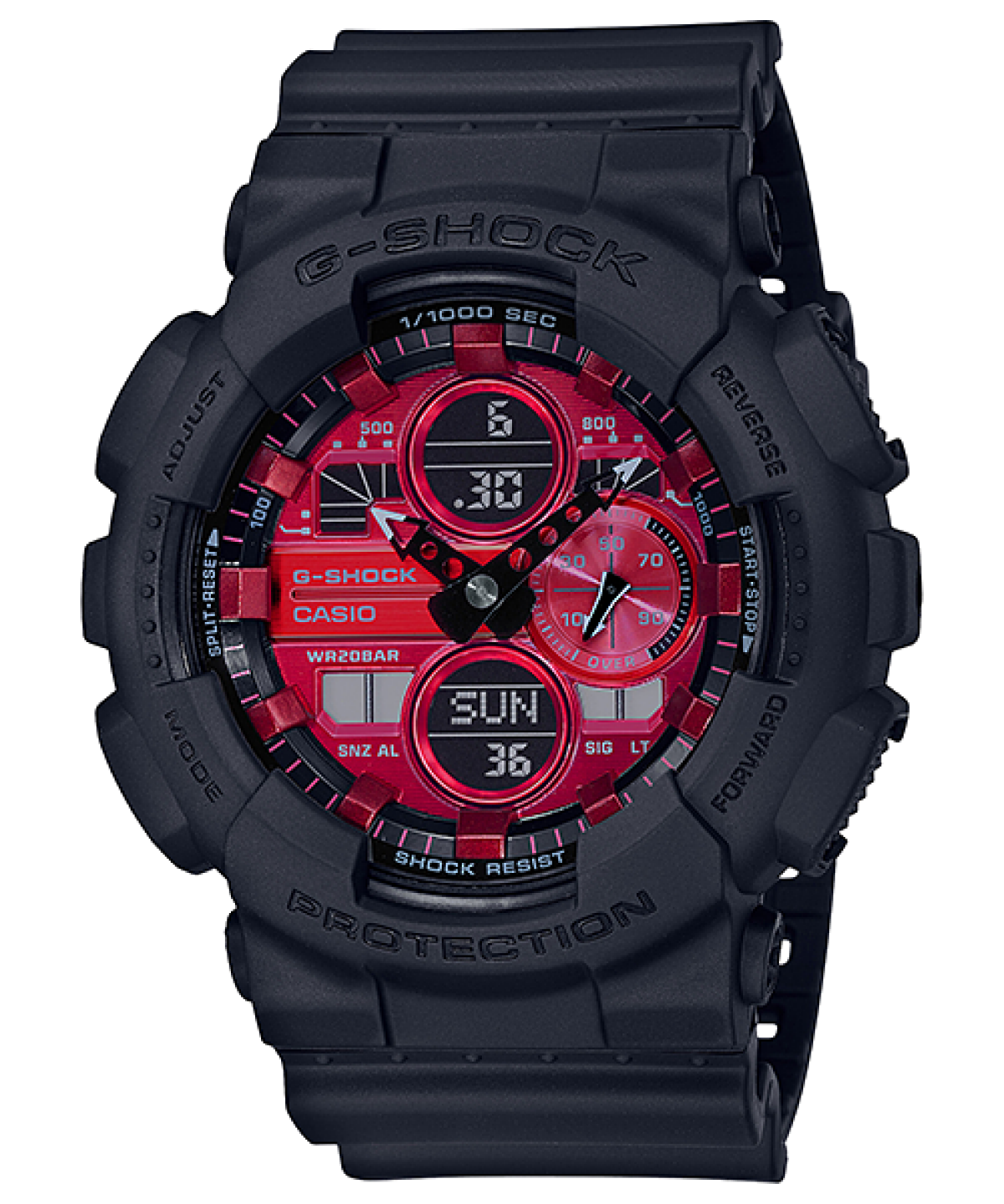 G-SHOCK GA-140AR-1A 시계 블랙 #1