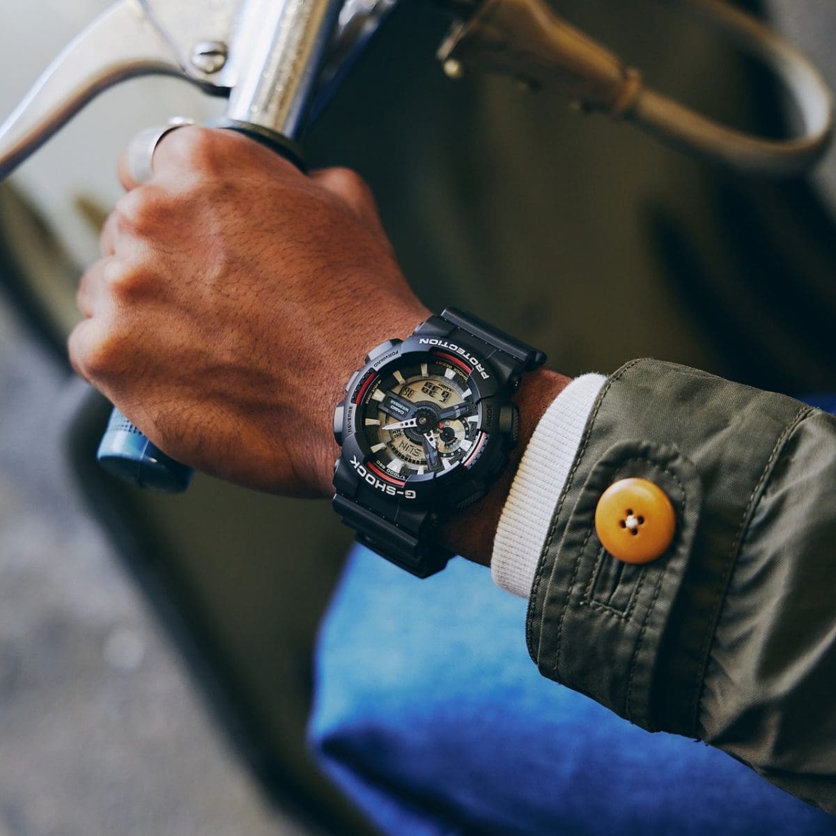 G-SHOCK GA-110RL-1A 시계 블랙 #8