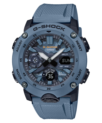 G-SHOCK GA-2000SU-2A 시계 블루, 라이트 블루 #1