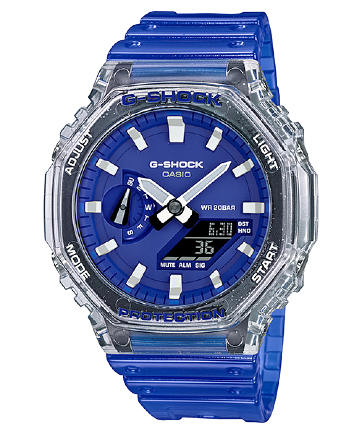 G-SHOCK GA-2100HC-2A 시계 투명색 #1