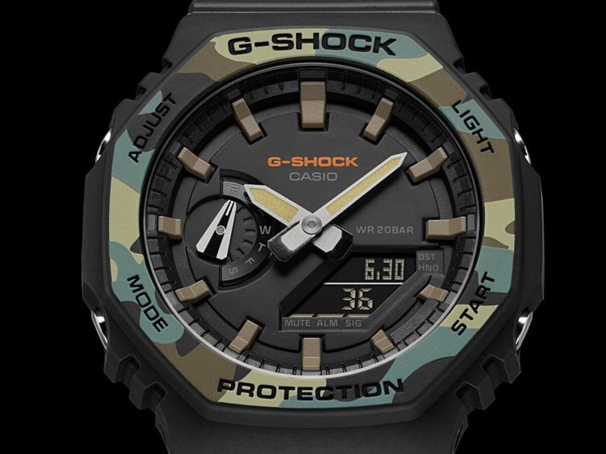 G-SHOCK GA-2100SU-1A 시계 그린 #3